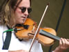 Brad with his fiddle