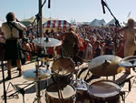 Wild food festival 2003, veiw from leon's kit